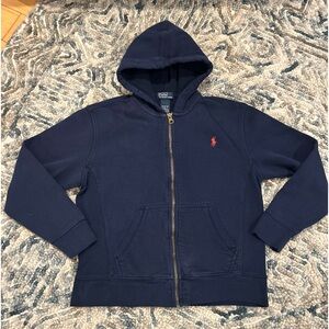 Boys polo Ralph Lauren hoodie zip up with pockets